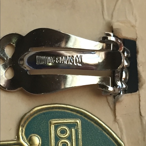 Whitting & Davis Cameo Earrings - Picture 4 of 9